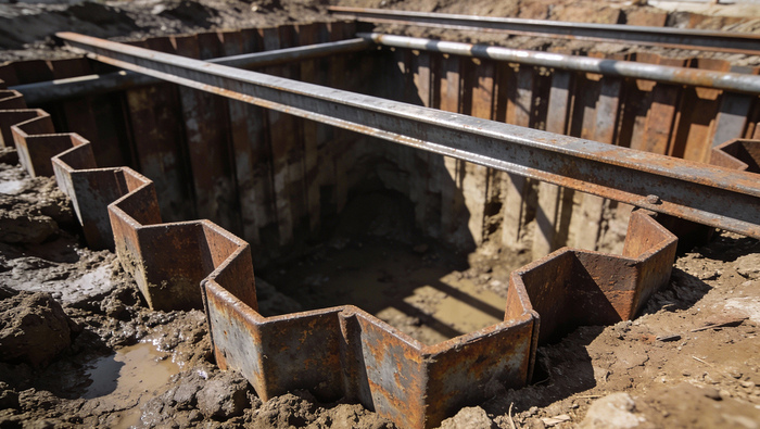 Требования и технология возведения шпунтового ограждения котлована